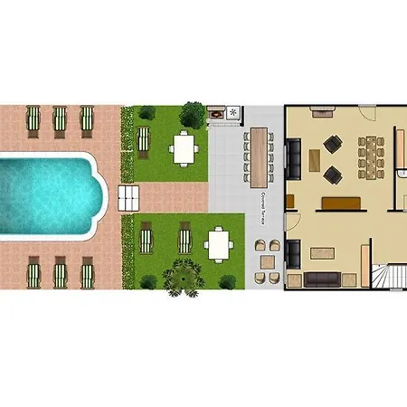 וילה Ses Truqueries Sleeps 10 Pool Wifi *